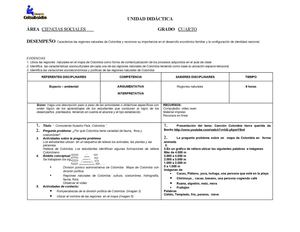 Unidad Didáctica