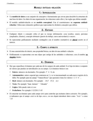 Modelo Entidad Relacion Bach