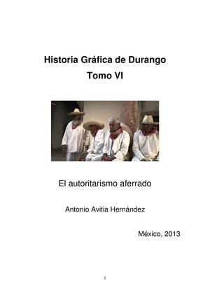 Historia Gráfica de Durango Tomo VI