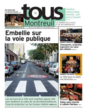 Tous Montreuil N°123 - du 21 octobre au 10 novembre 2014