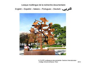 Lexique Multilinguede la Recherche documentaire en collège