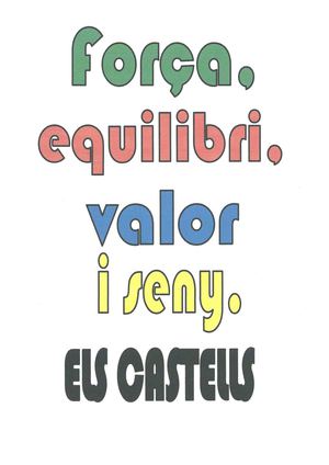 Força,equilibri,valor,seny