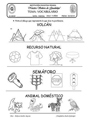 SESIÓN: VOCABULARIO