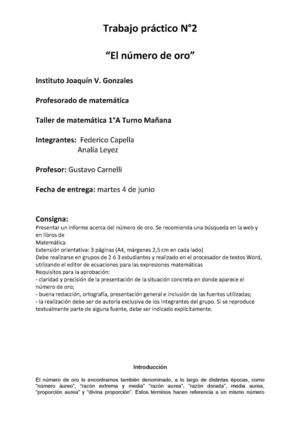 Número De Oro