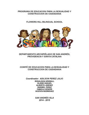 Proyecto Educacion Sexual 2014 2015(1)