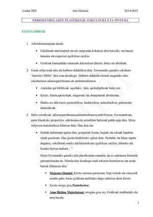 Eskultura erromanikoa