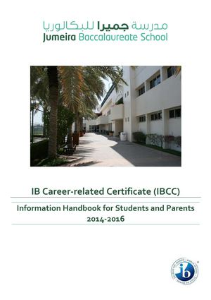 JBS IBCC Handbook 2014