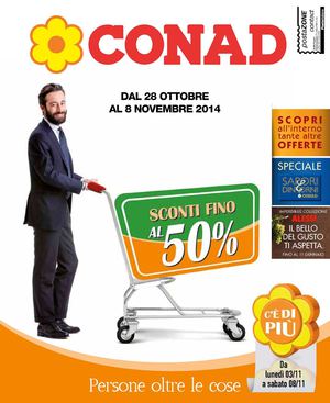 Volantino Conad Trentino Dal 28 Ottobre Al 8 Novembre