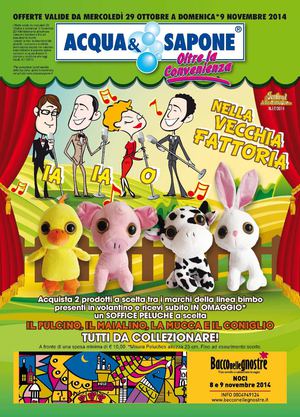 Volantino Acquae Sapone Puglia Dal 29 Ottobre Al 9 Novembre