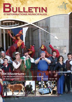 Bulletin Municipal Saint Leonard De Noblat Octobre 2014