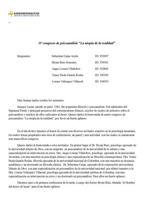 Psicologia Lacaniana