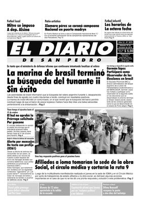 Diario de San Pedro 25-10