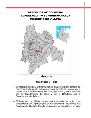 Brochure Terreno Villeta Vereda Alto De Pajas