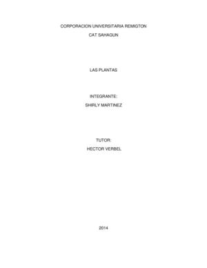 Trabajo Sobre Plantas