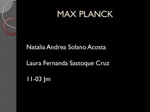 Max Planck