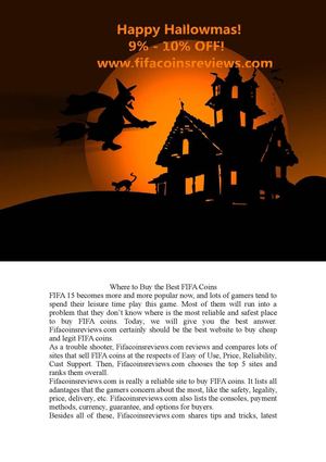 Where To Buy The Best Fifa Coins - Fifacoinsreviews.com