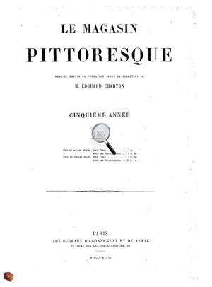 Le Magasin Pittoresque1851