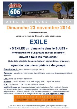 Atelier Blues Avec Exile 23 Novembre