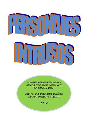 Cuentos Personajes Intrusos
