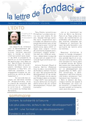 Lettre de Fondacio n°7