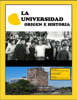 Origen de las Universidades