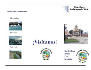 Aractivos turísticos de Virú, La Libertad