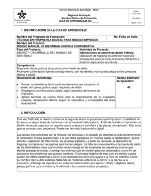 Guia De Aprendizaje 21 Aplicaciones Preprensa Indesign