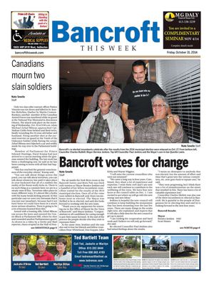 Bancroft This Week October 31, 2014