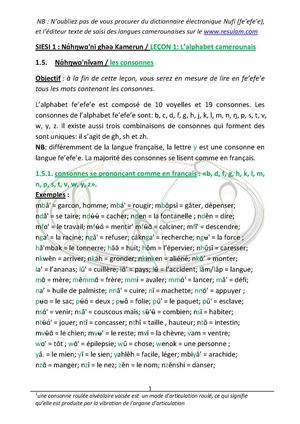 Langue Nufi Lecon 1 5