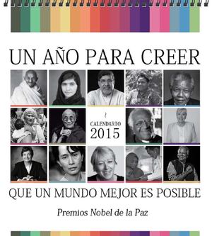 Calendario Premios Nobel de la Paz