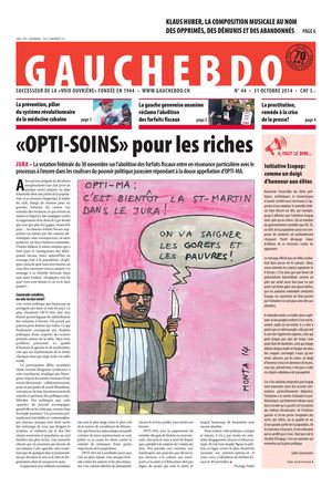 «Gauchebdo»: édition du 31 octobre 2014