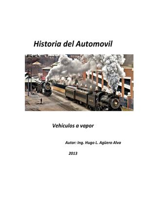 Historia del Automóvil - La era de los vehículos a vapor