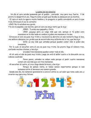 La Pelea De Los Números