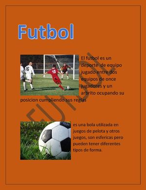 El Futbol