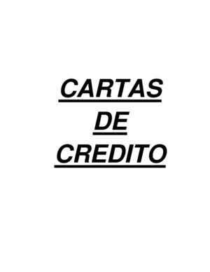 Cartas De Credito