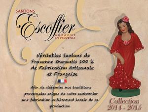 Catalogue Santons Escoffier