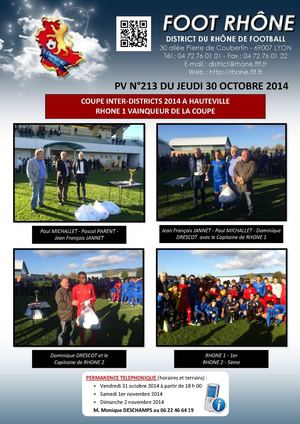 PV 2013 du jeudi 30 octobre 2014