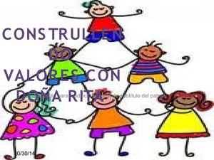 Cuento Doña Rita