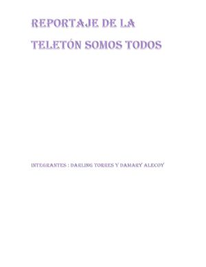 Los Niños De La Teletón