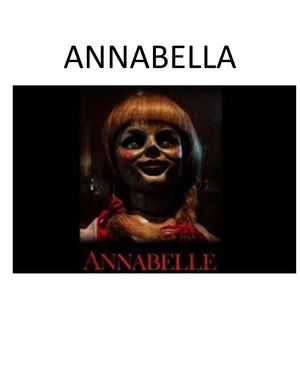 Rosio Catalina Y Benjamin Caceres La Historia De (Annabelle) 6c
