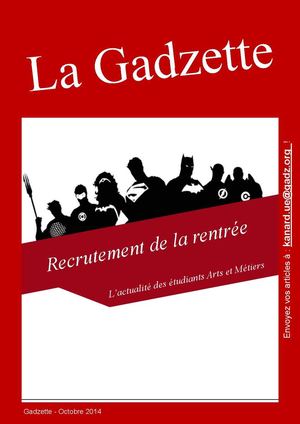 Gadzette - octobre 2014