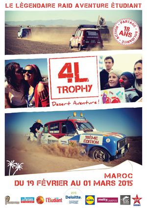 Affiche 4l Trophy 2015 Print