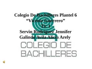 Colegio De Bachilleres Plantel 6