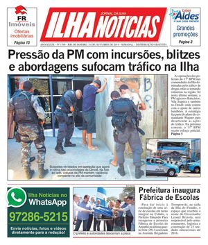 Jornal Ilha Notícias - Edição 1700 - 31/10/2014