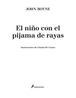Nino Pijama Rayas Ilustrado 1er Capitulo