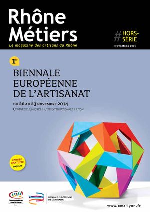 Rhône Métiers spécial Biennale