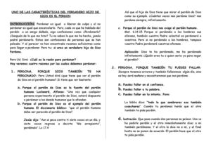 El Verdadero Cristiano Perdona