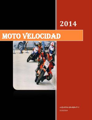 MOTO VELOCIDAD