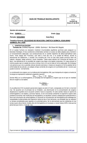 Guia 2 Periodo Quimica