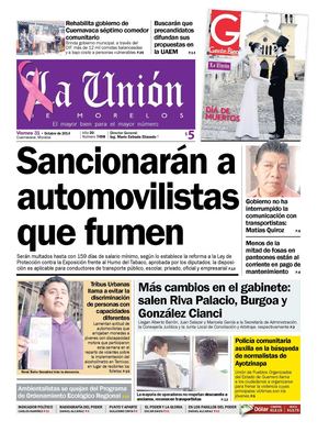 La Unión de Morelos 31 Octubre 2014